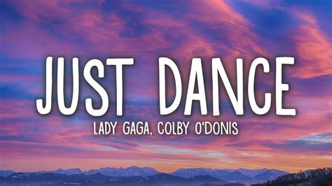 just dance lyrics